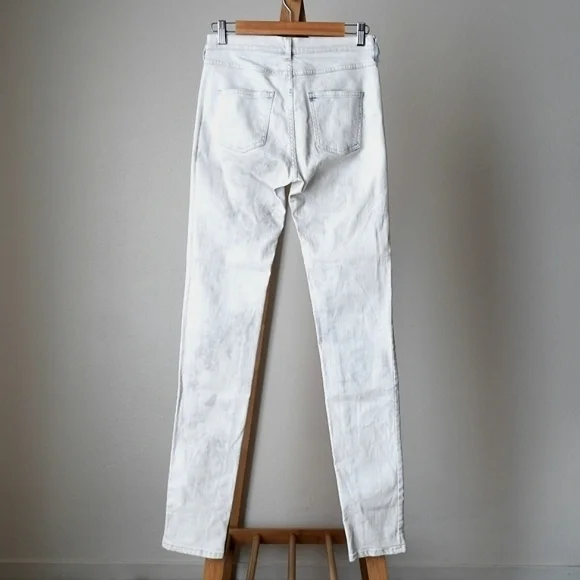 MM6 Maison Martin Margiela Acid Wash Skinny Jeans Size 26 - Picture 4 of 4